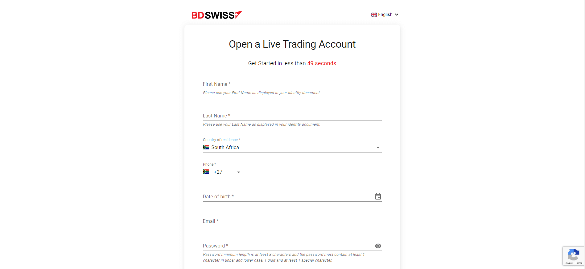 How to Open and Close an BDSwiss Account