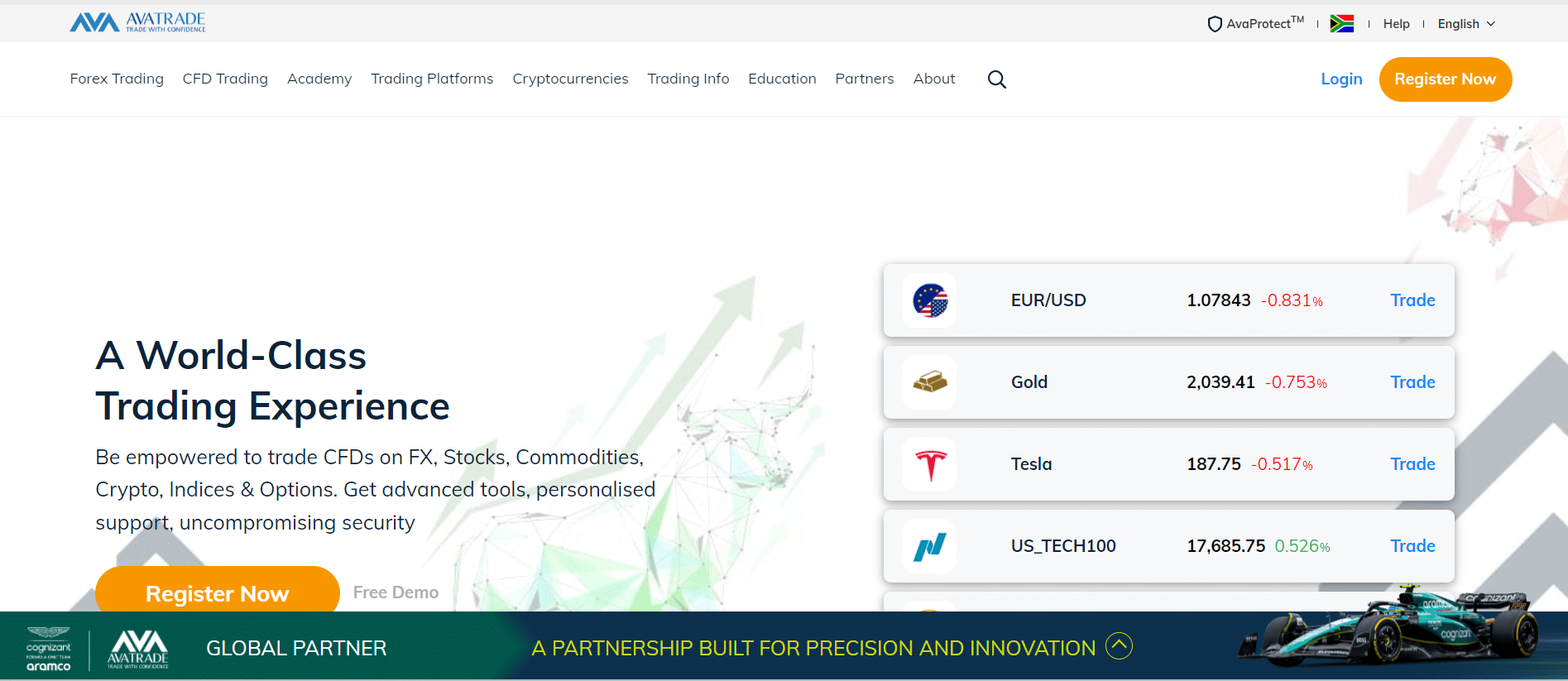 Best MetaTrader 5 MT5 Forex Broker - AvaTrade