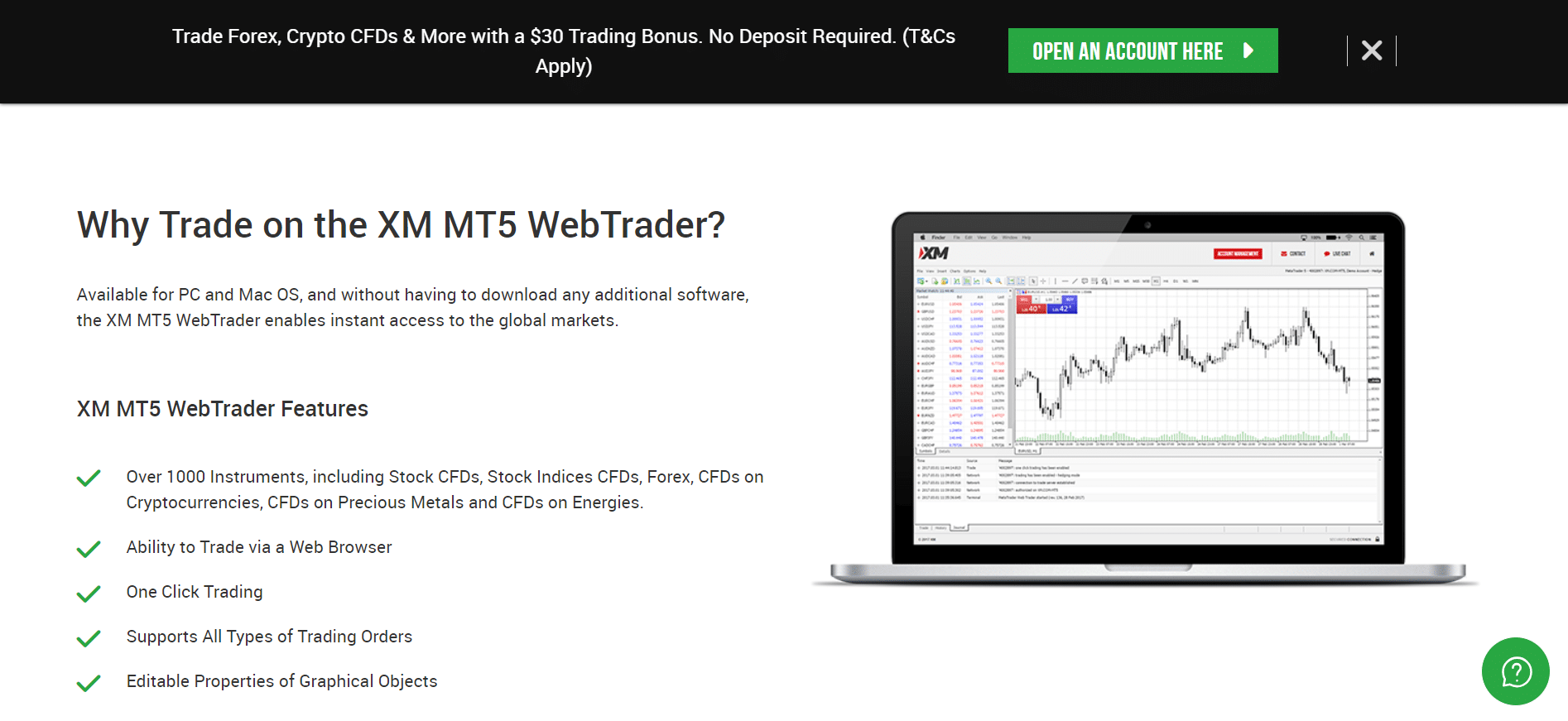 MetaTrader 5 from XM