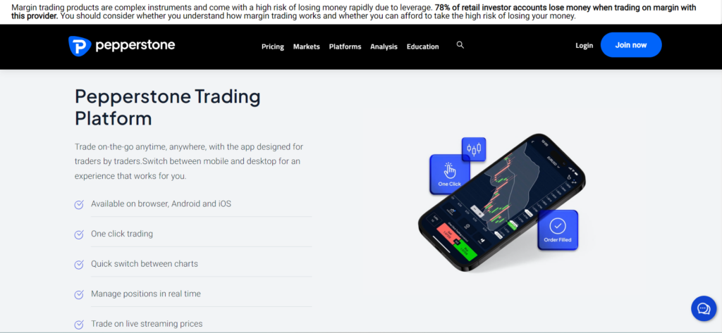 Pepperstone Trading Platforms