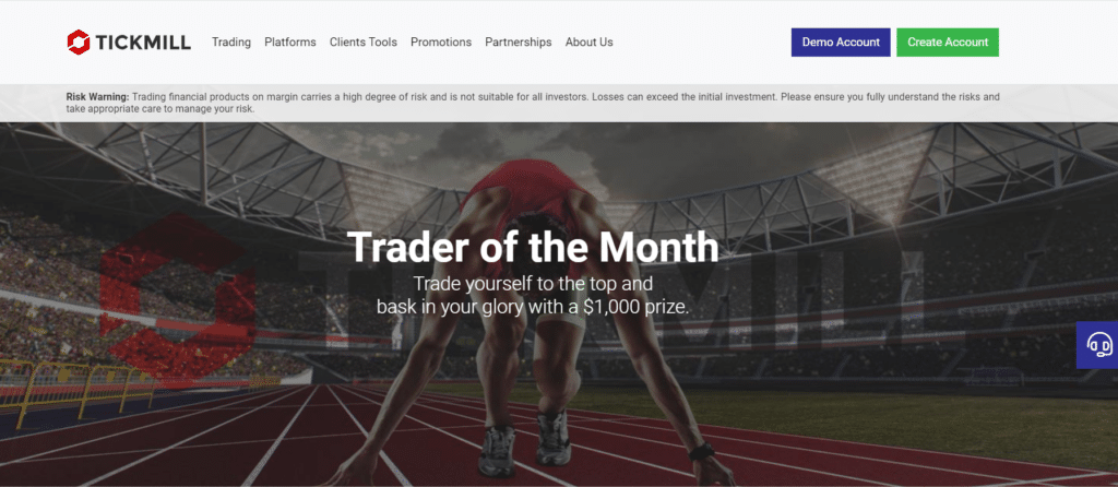 Tickmill Bonuses and Promotions