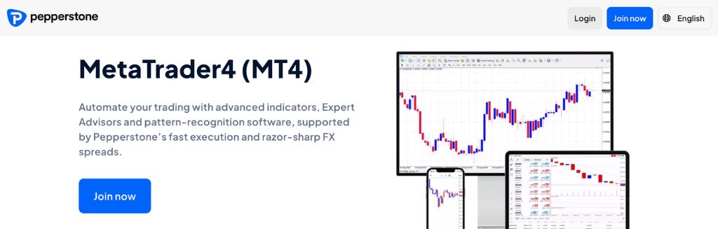 Pepperstone metatrader 4 platform