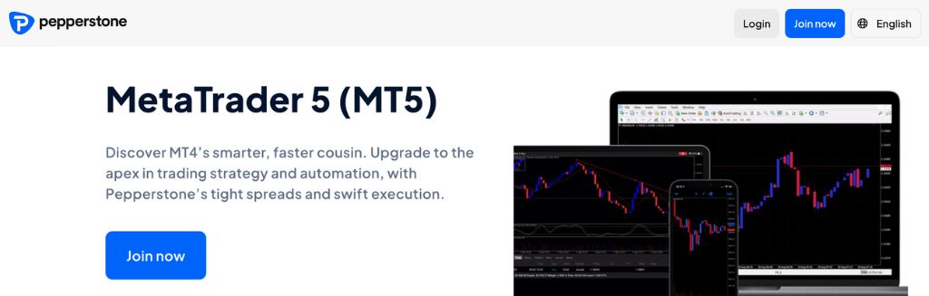 Pepperstone metatrader 5 platform