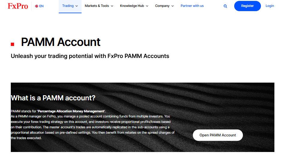 FxPro Referral and Partnership Options in Singapore